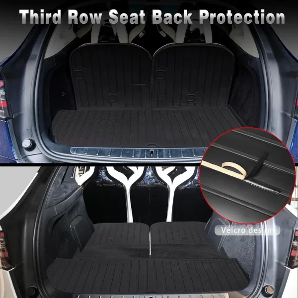 Model-X-Frunk-Trunk-Mats-2021-2022-2023-6-7-Seater-For-Tesla-Model-X-Front